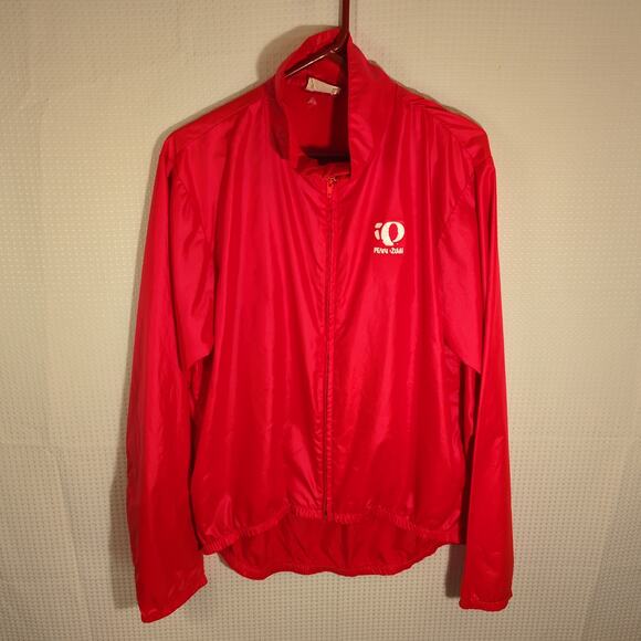 Pearl Izumi XL Windbreaker Jacket Red Breaking Away Bicycle Vintage Cycling - Picture 1 of 3